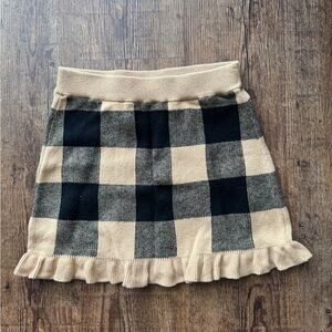 Janie and Jack size 8 plaid skirt